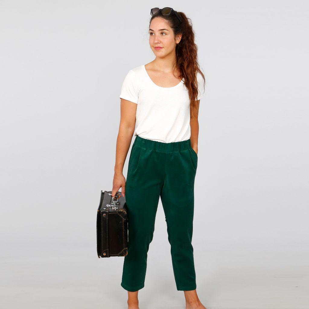 Papierschnittmuster lässige Hose Frau Hanna XS-XXL